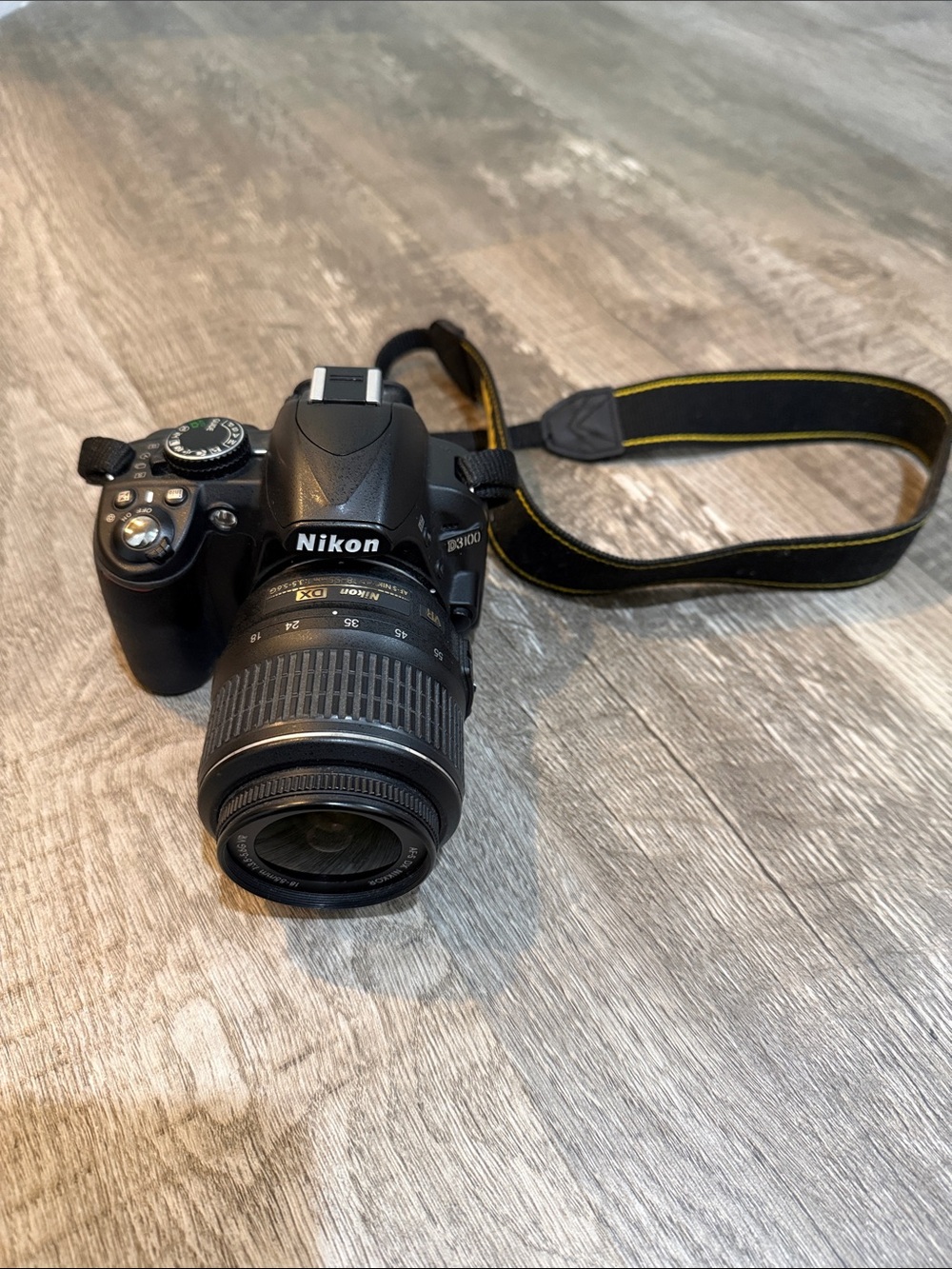 Nikon D3100 DSLR camera